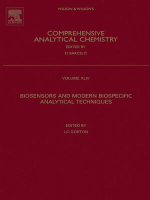 cover image of Biosensors and Modern Biospecific Analytical Techniques